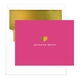 Sweet Heart Foil Stamped Folded Note Cards with Lined Envelopes Image 3 of 9